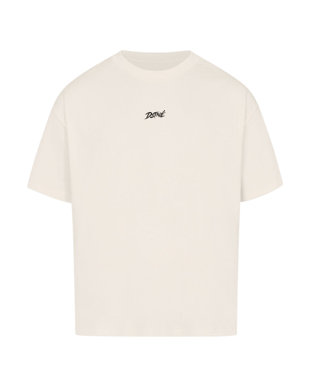Beige Oversized Tee - Sakura - Destinée Clothing
