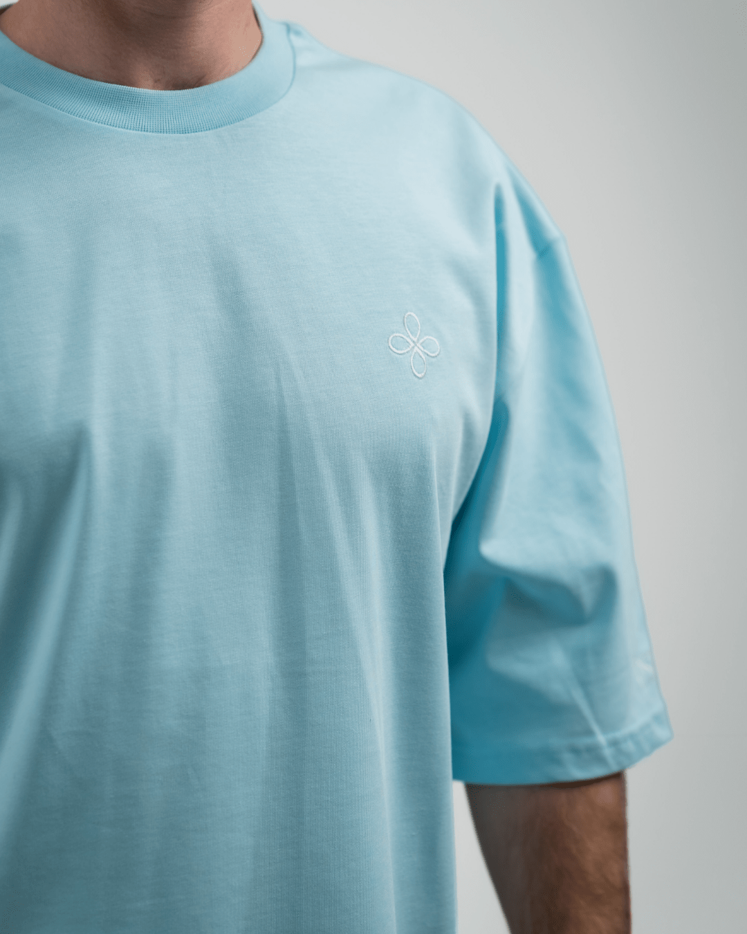 Essential Oversized Tee - Babyblue - Destinée Clothing