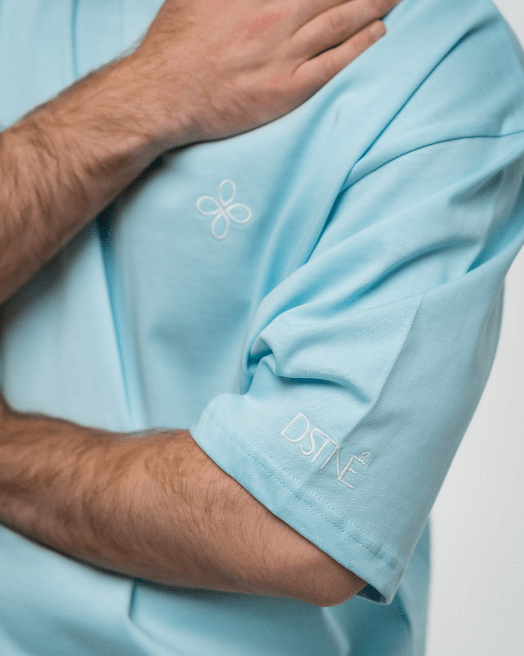 Essential Oversized Tee - Babyblue - Destinée Clothing
