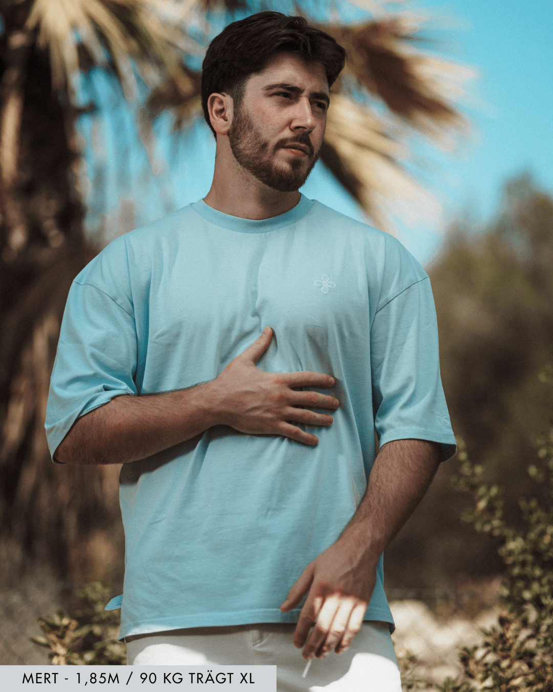 Essential Oversized Tee - Babyblue (Kopie) - Destinée Clothing