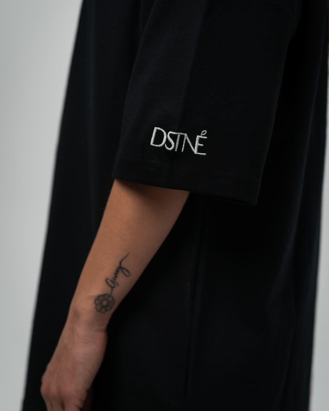 Essential Oversized Tee - Black - Destinée Clothing