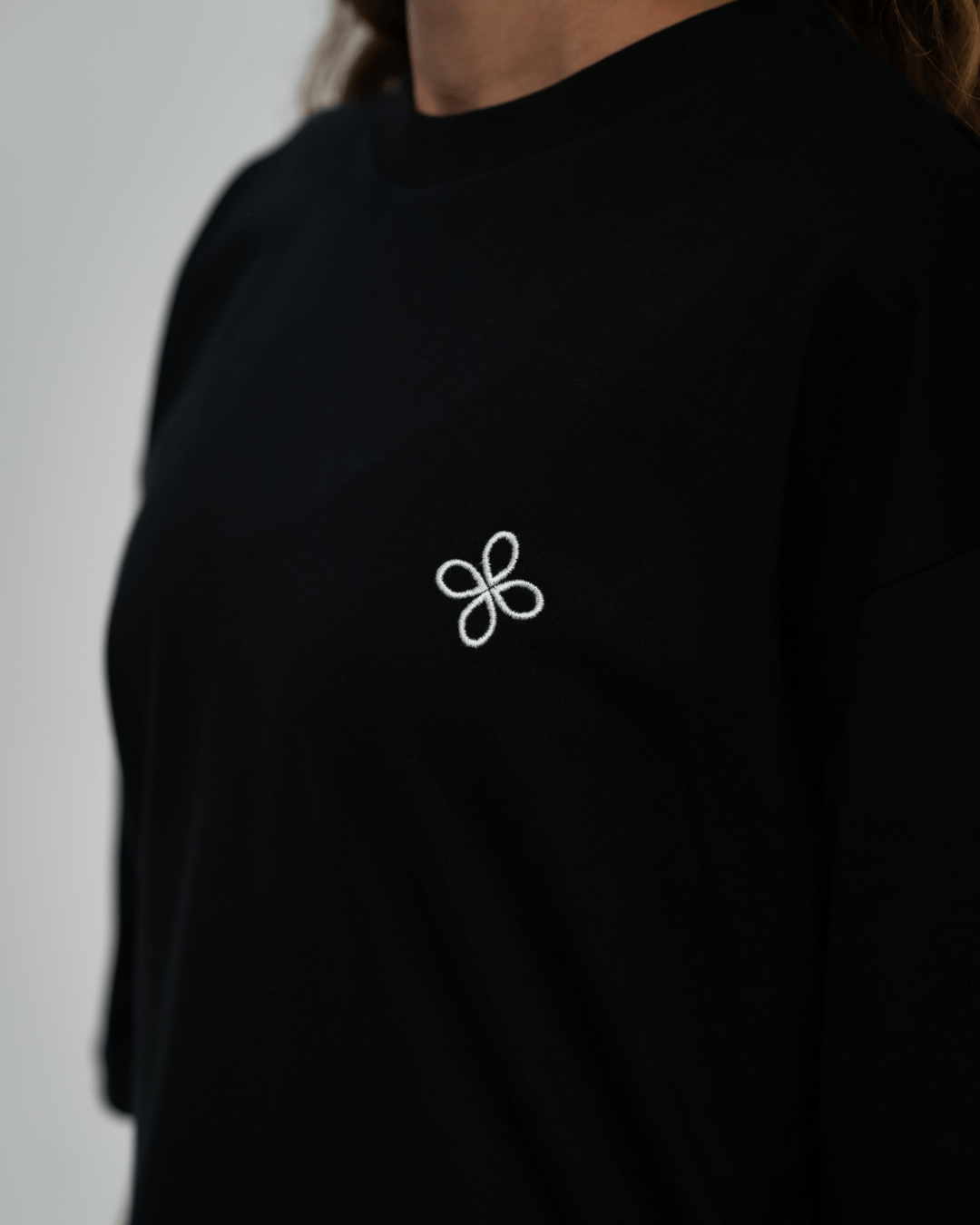 Essential Oversized Tee - Black - Destinée Clothing