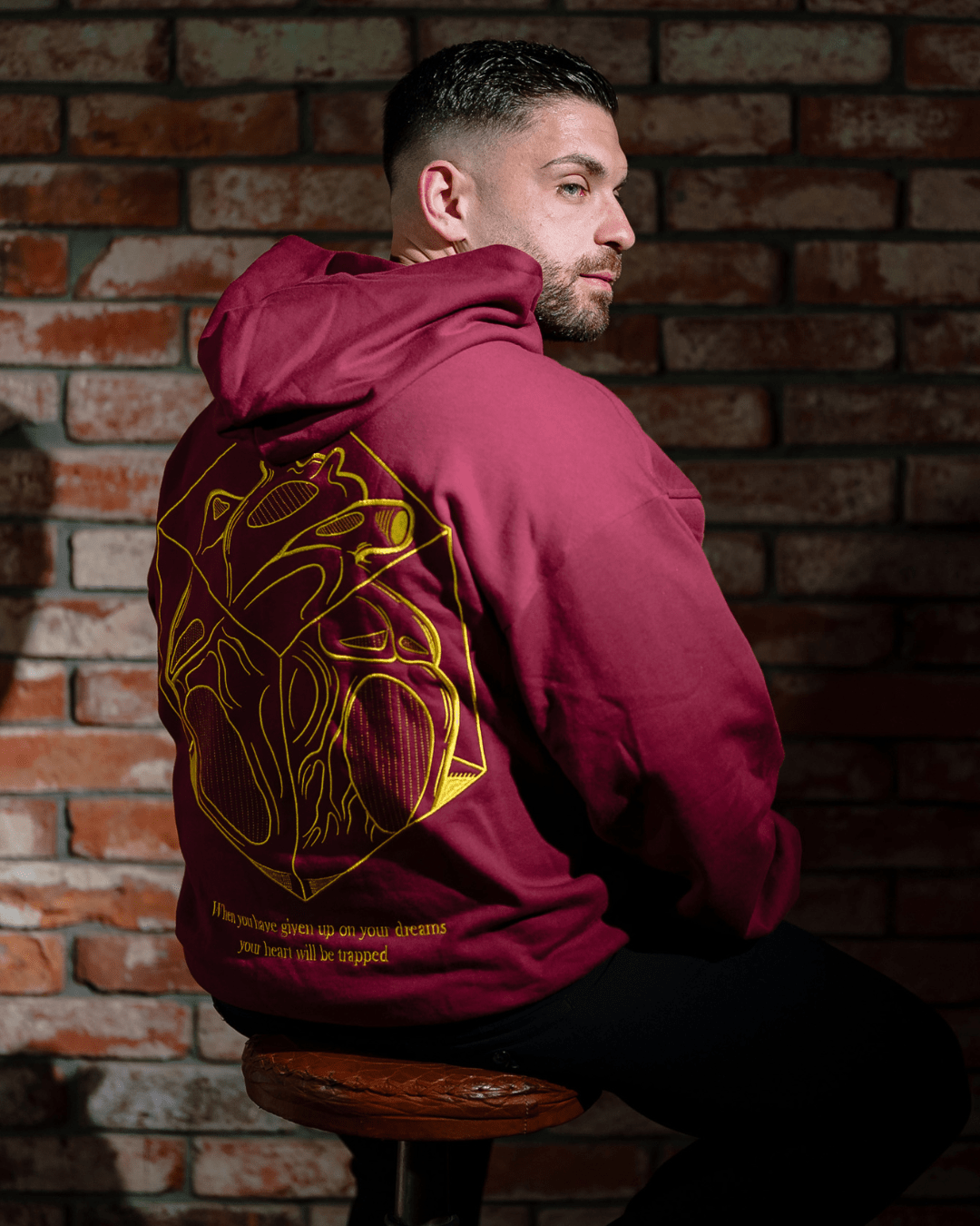 Oversized Hoodie - Trapped Heart (Kopie) - Destinée Clothing