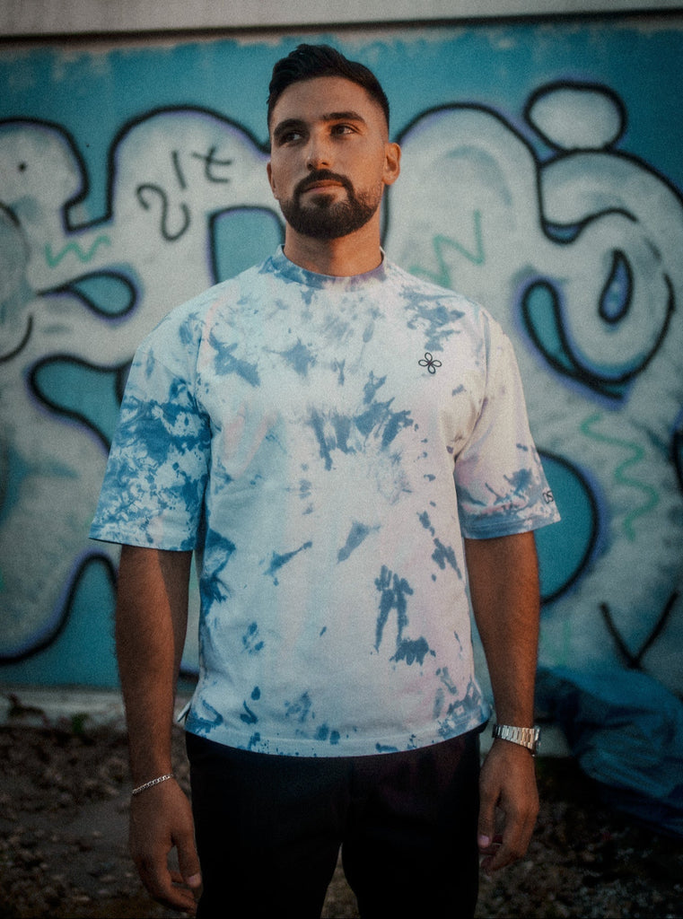 DSTNÉ - Unique Blue Oversized Tee - Destinée Clothing