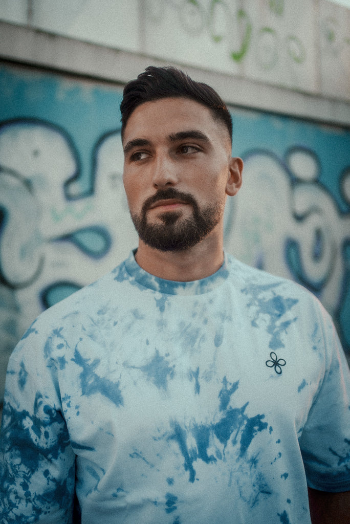 DSTNÉ - Unique Blue Oversized Tee - Destinée Clothing