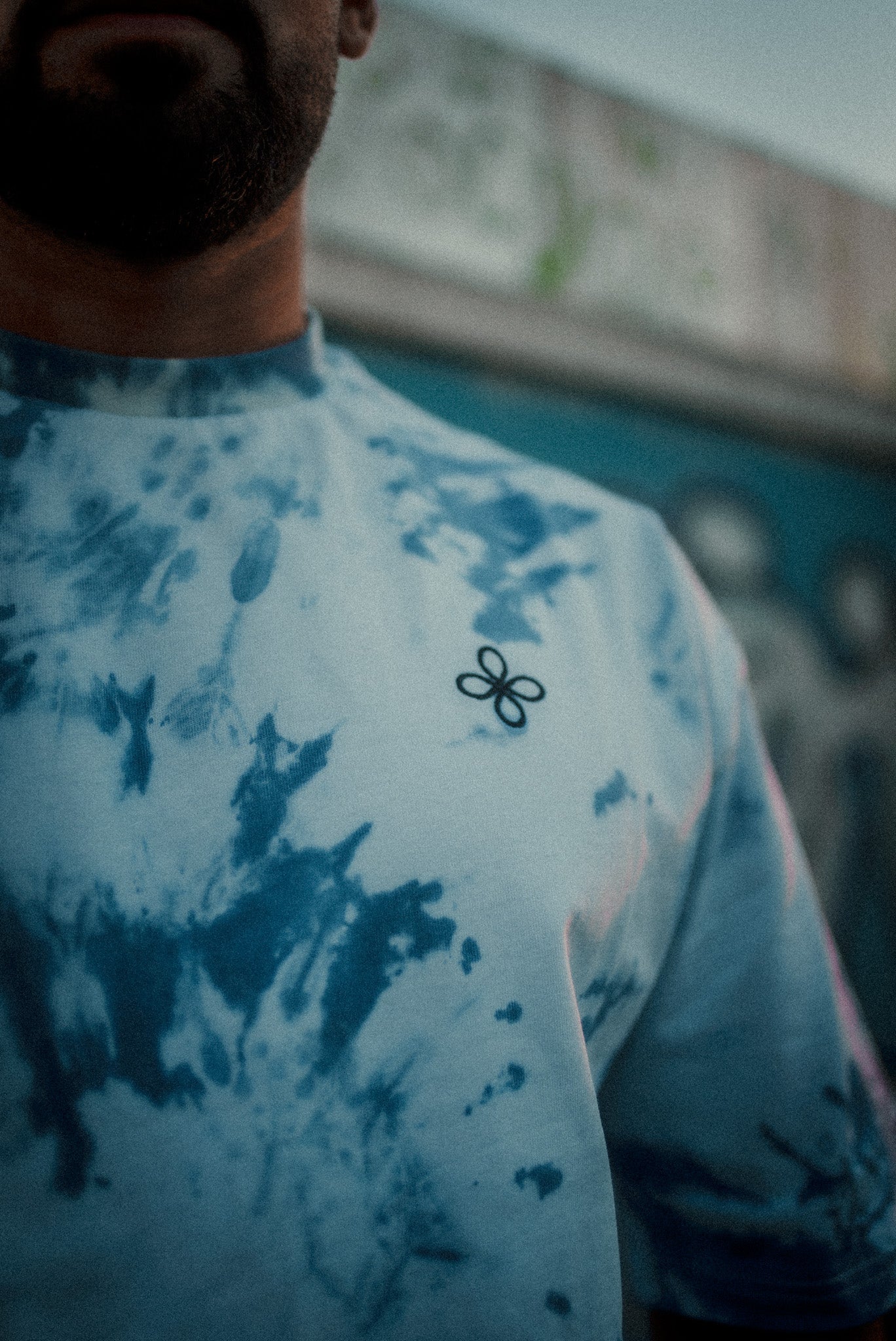 DSTNÉ - Unique Blue Oversized Tee - Destinée Clothing