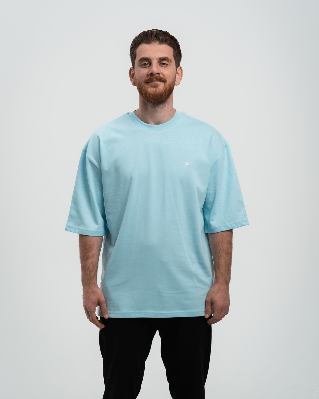 Essential Oversized Tee - Babyblue - Destinée Clothing