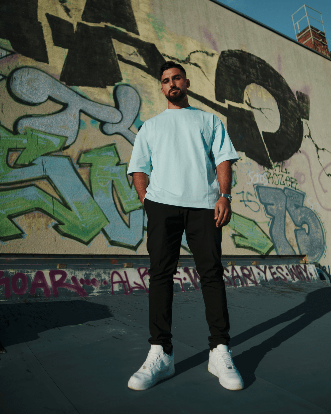 Essential Oversized Tee - Babyblue (Kopie) - Destinée Clothing