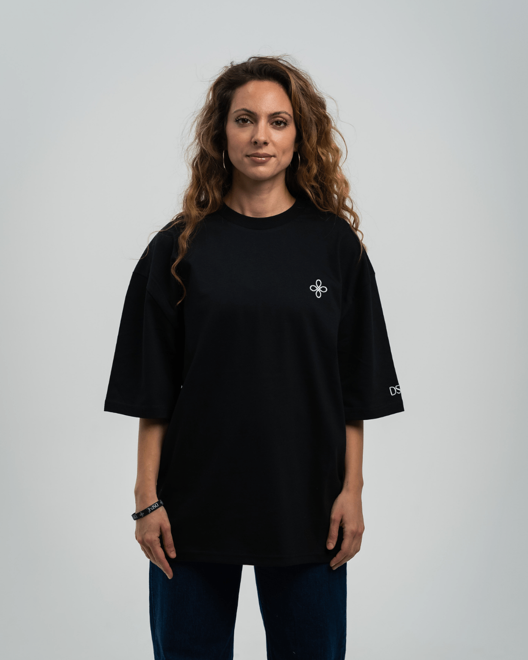 Essential Oversized Tee - Black - Destinée Clothing
