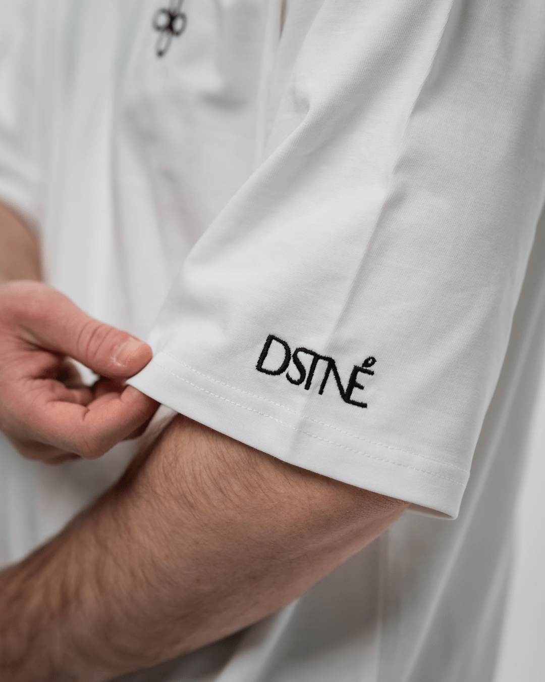 Essential Oversized Tee - White - Destinée Clothing
