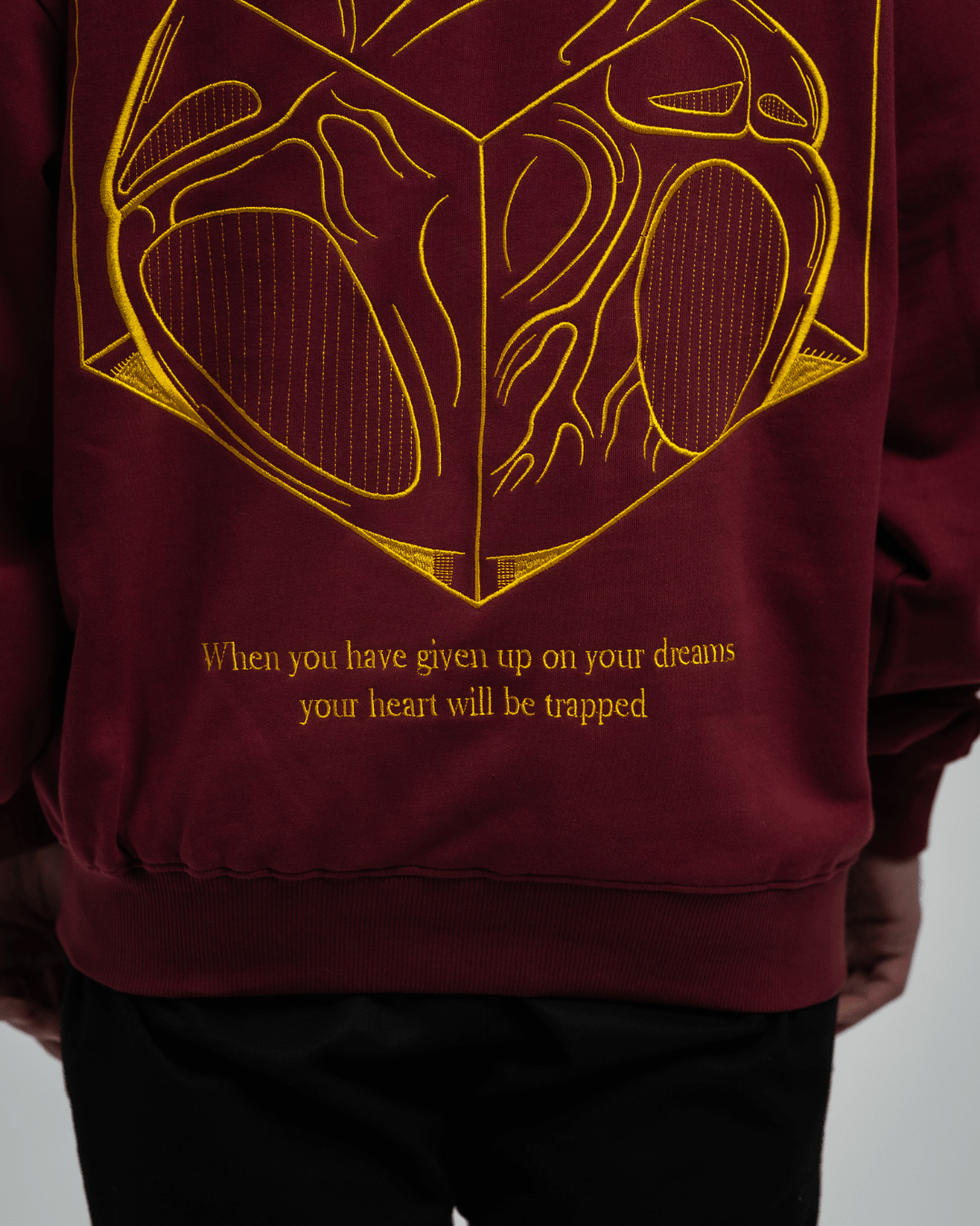 Oversized Hoodie - Trapped Heart - Destinée Clothing