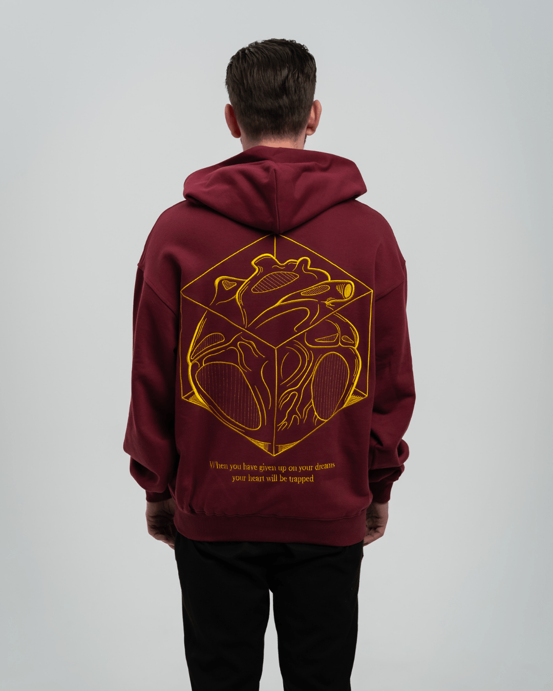 Oversized Hoodie - Trapped Heart - Destinée Clothing