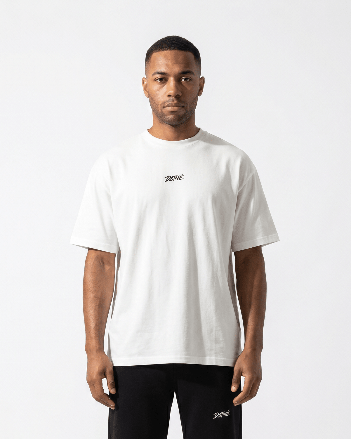 Weiß Oversized Tee - Sakura - Destinée Clothing